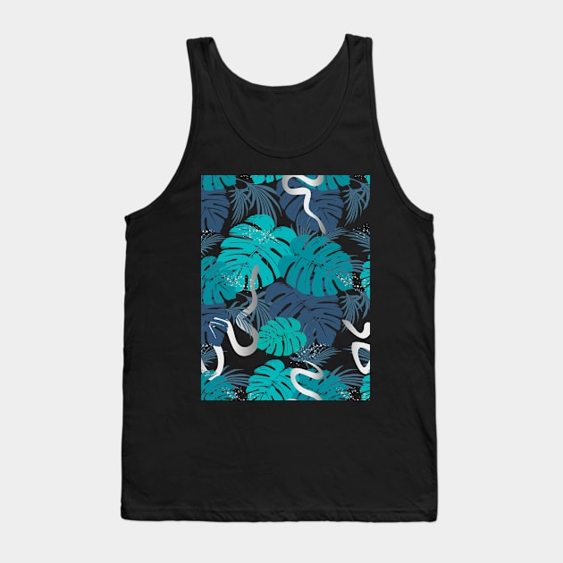 Snakes in jungle Tank Top by OlhaBabak